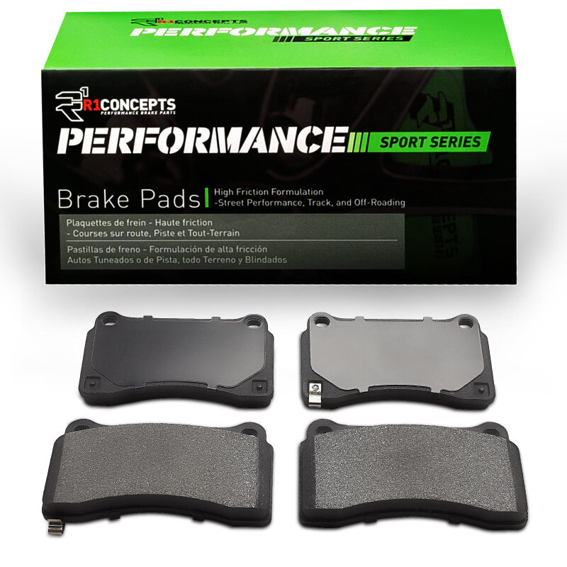 Nissan GT-R Brake Pads - Rear - R1 Concepts - Performance Sport - `09-`24